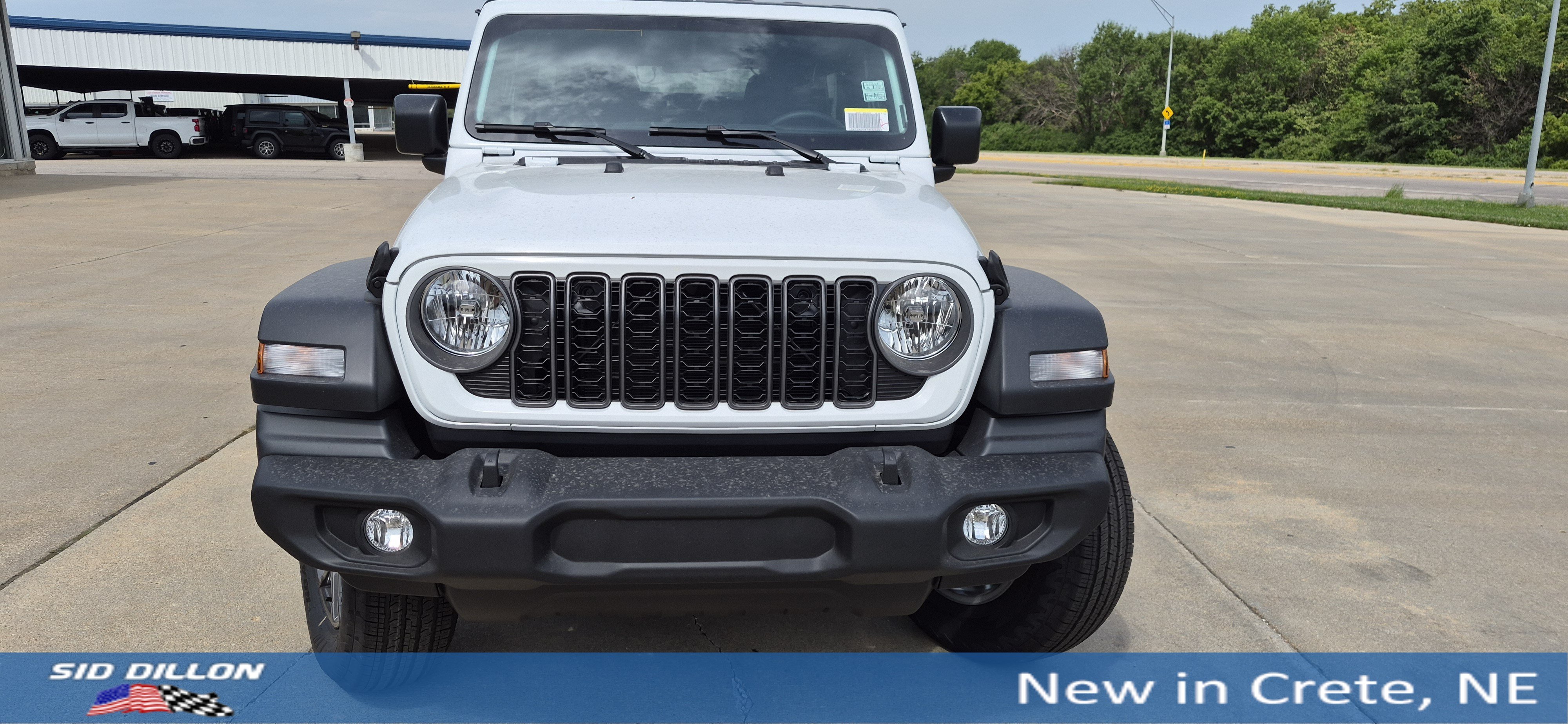 New 2026 Bright White Clearcoat Jeep Sport image 11