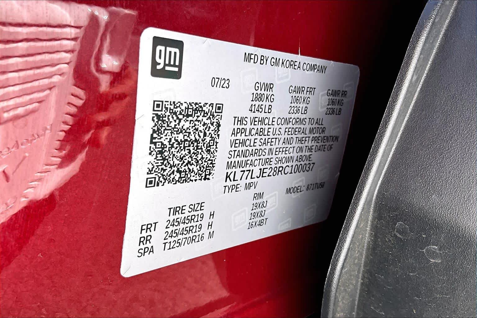 Used 2024 Crimson Metallic Chevrolet 2RS image 34