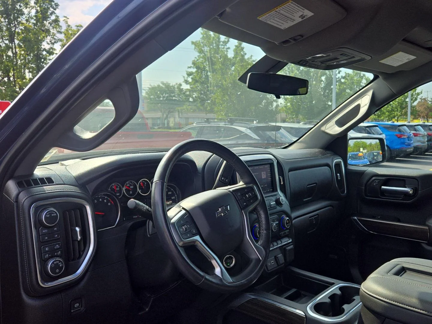 Used 2021 Northsky Blue Metallic Chevrolet LT Trail Boss image 2