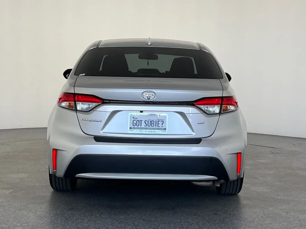 Used 2021 Silver Toyota LE image 5