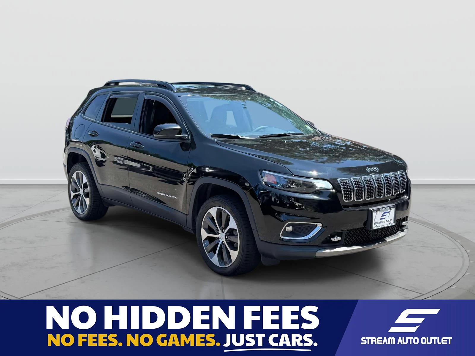 Used 2022 Black Jeep Limited image 1