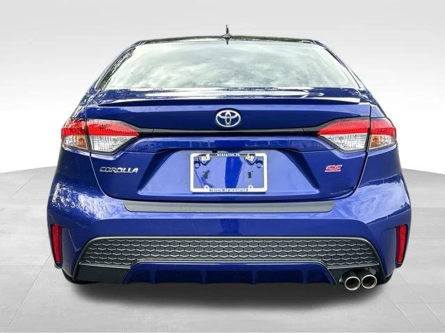 Used 2021 Blue Toyota SE image 4