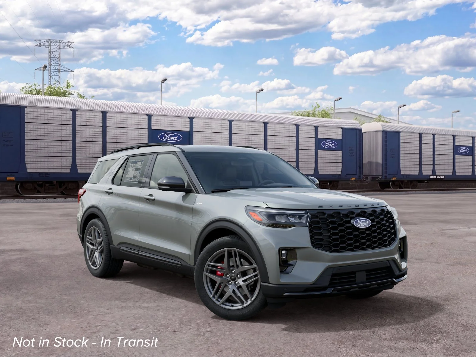 New 2027 Avalanche Gray Ford ST-Line image 4