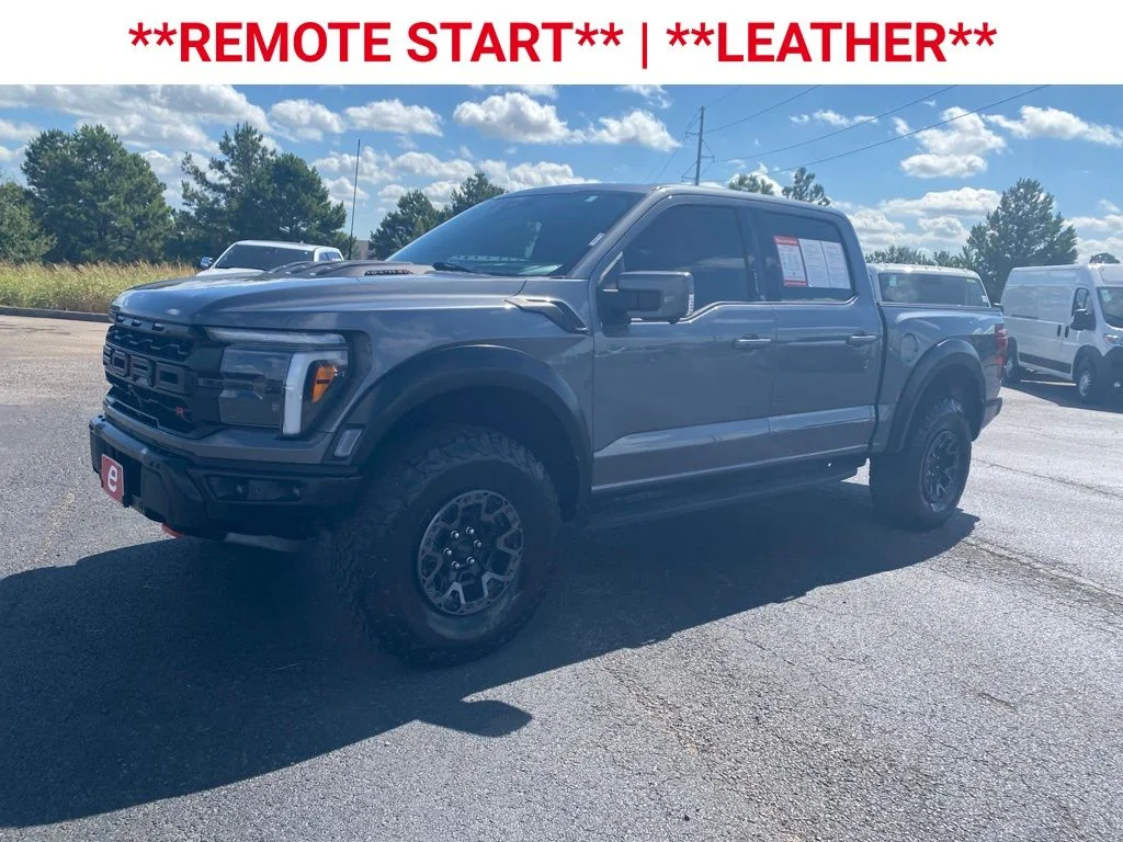 Used 2024 Carbonized Gray Metallic Ford Raptor image 3