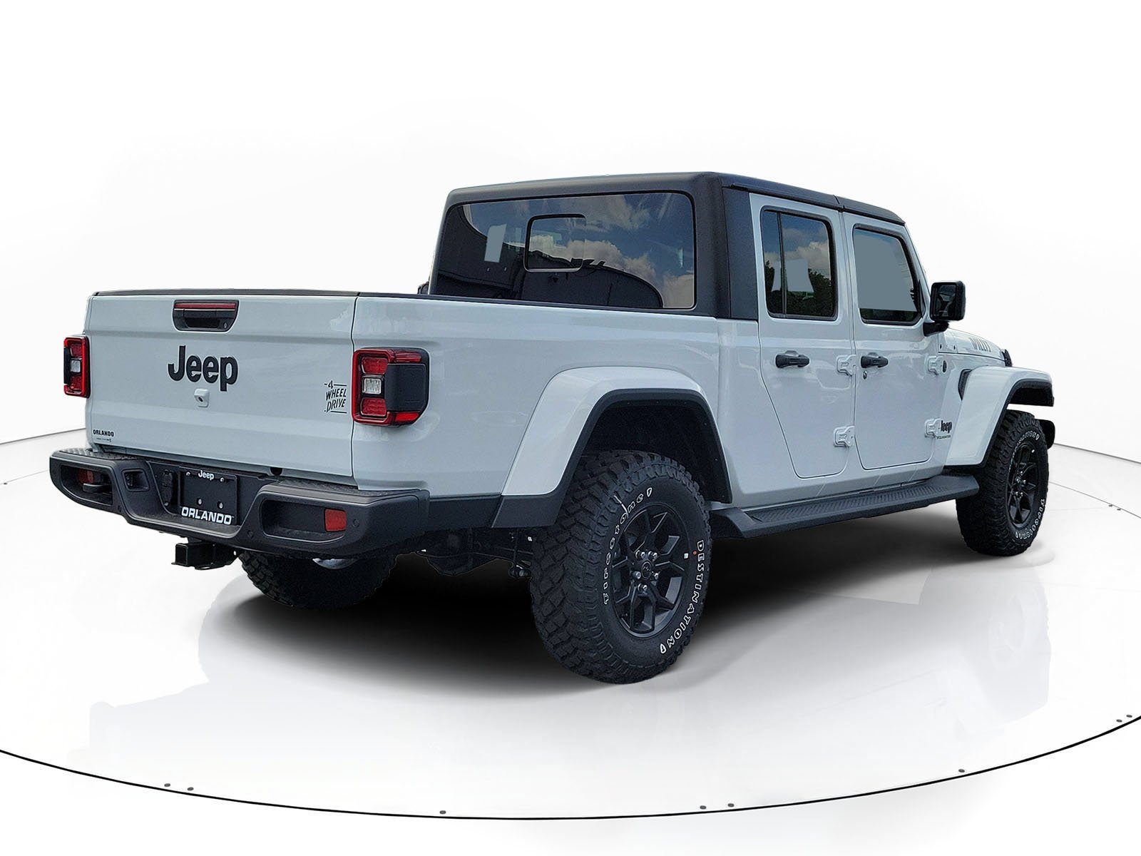 New 2026 Bright White Clear-Coat Exterior Paint Jeep Willys image 3