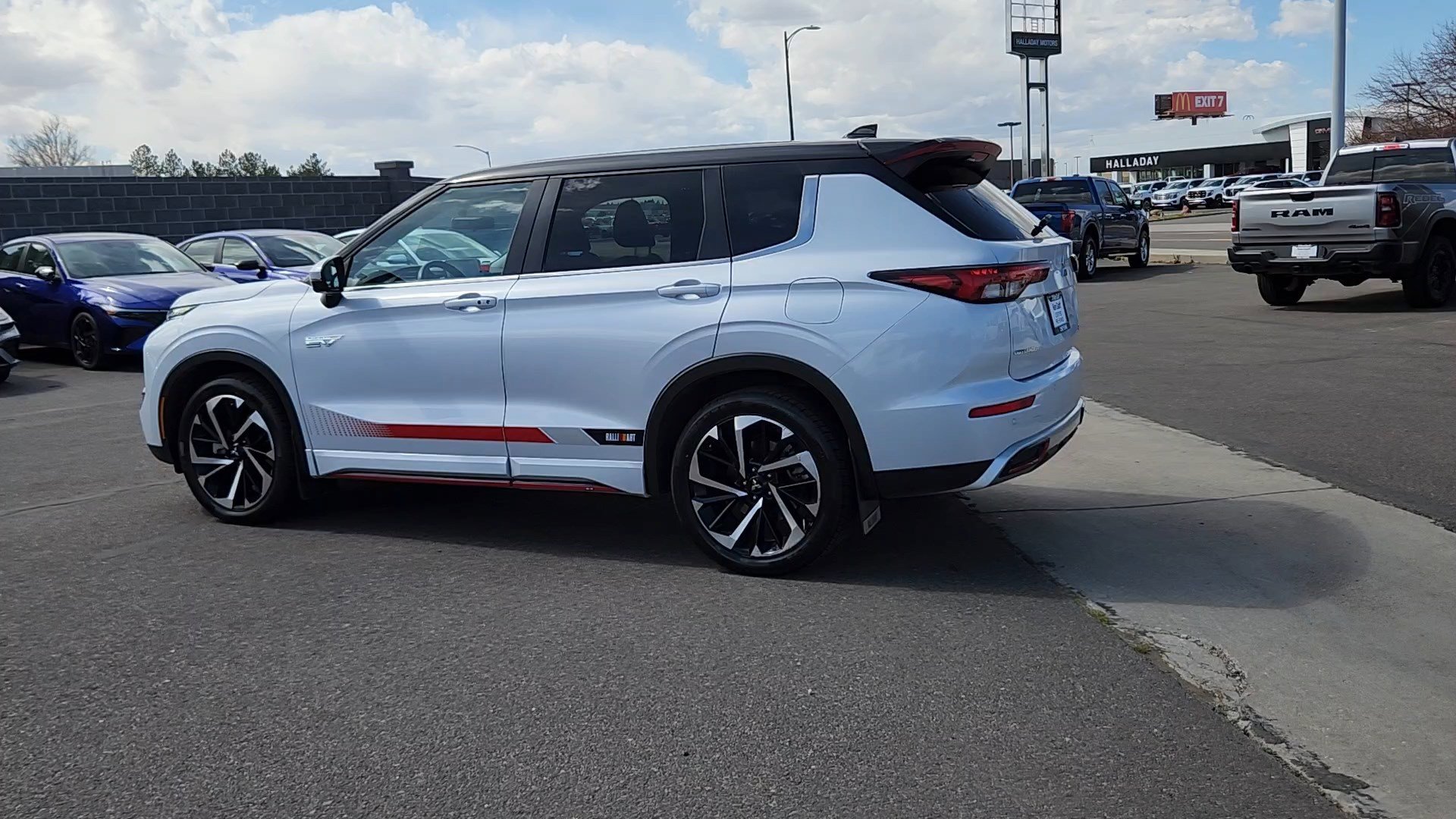 Certified 2024 Mitsubishi Outlander Plug-in Hybrid RALLIART with VIN JA4T5VA96RZ073739 for sale in Cheyenne, WY