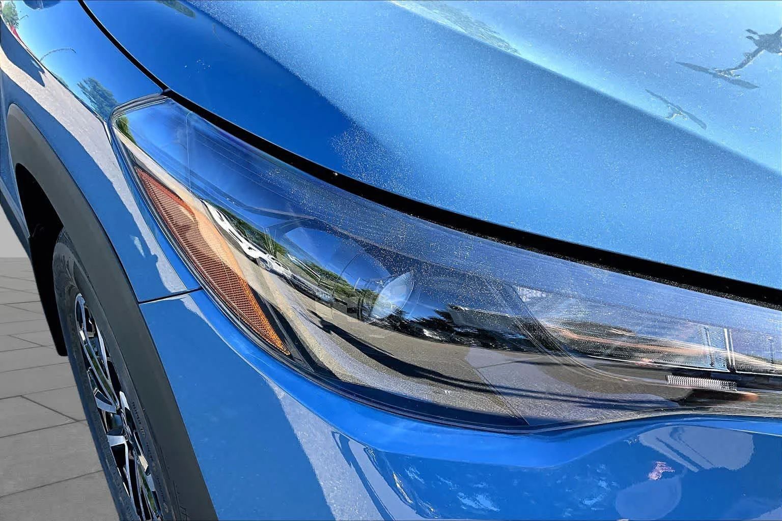 New 2026 Cavalry Blue/Jet Black Toyota Hybrid SE image 13