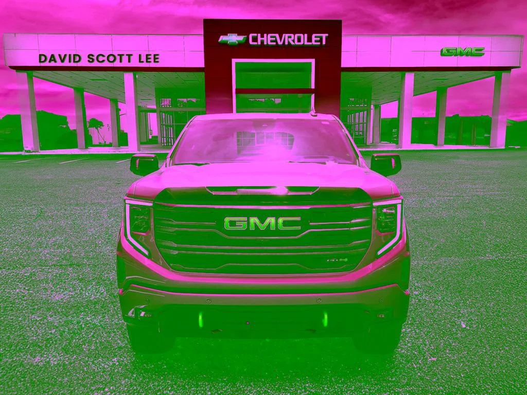 Used 2025 Sterling Metallic GMC AT4 image 2