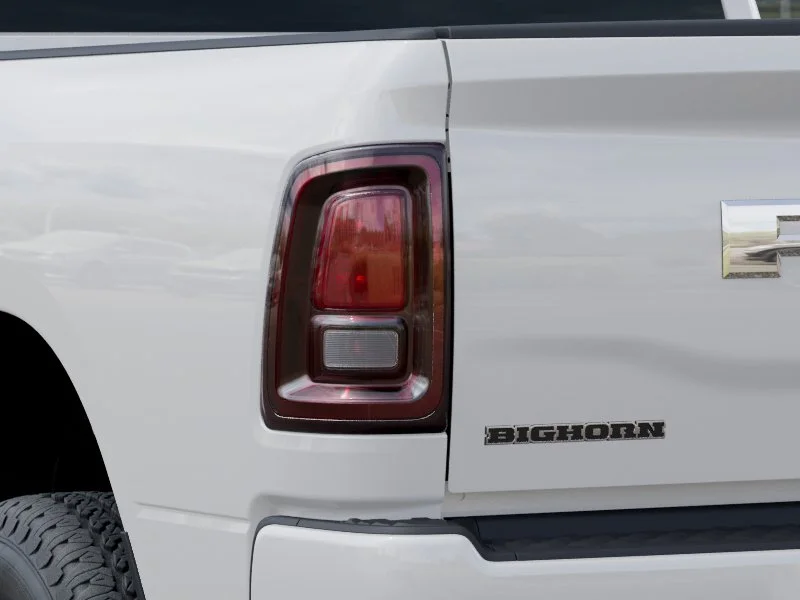 New 2026 Bright White Clear-Coat Exterior Paint RAM Big Horn image 34