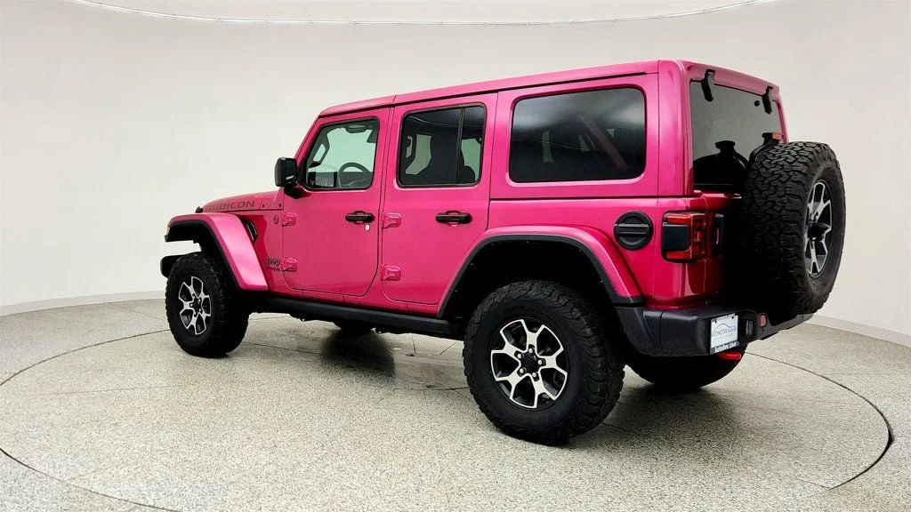 Used 2022 Limited Edition Tuscadero Pearlcoat Jeep Unlimited Rubicon 4x4 w/ Hard Top, Leather Seats & LED Lighting image 7