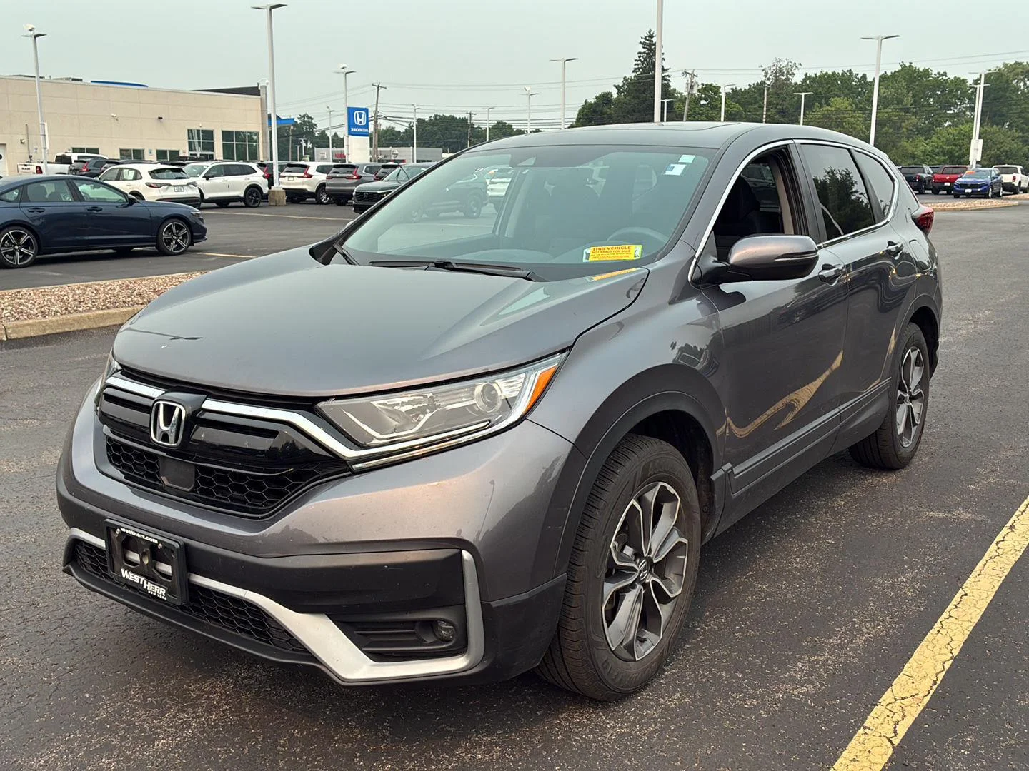 Used 2020 Modern Steel Metallic Honda EX image 13