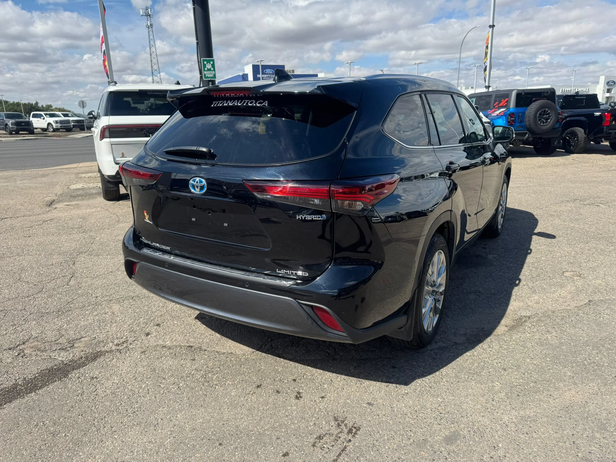 Certified Used 2024 Midnight Black Metallic Toyota Limited AWD*7 Pass | Cooled Leather | Nav | Pano Roof | Htd Wheel | Lane Keep Assist | Adapt Cruise image 14