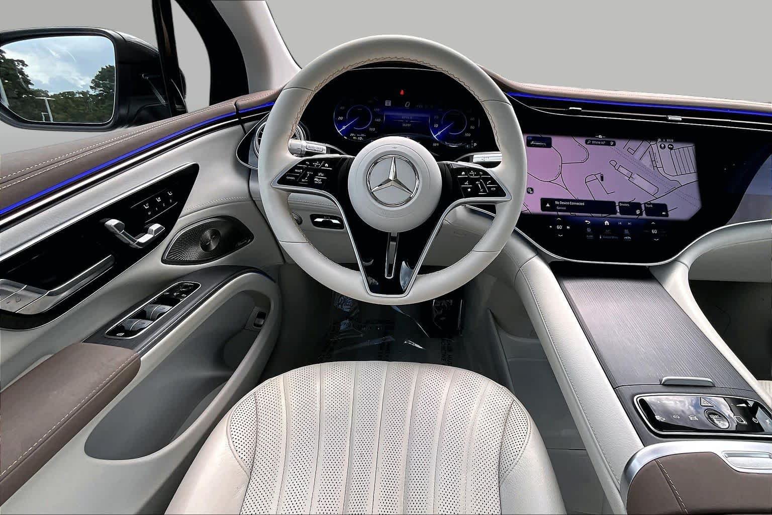 Certified Used 2023 Obsidian Black Metallic Mercedes-Benz EQS 580 image 5