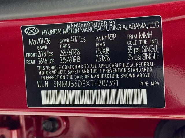 New 2026 Red Hyundai SEL FWD image 45