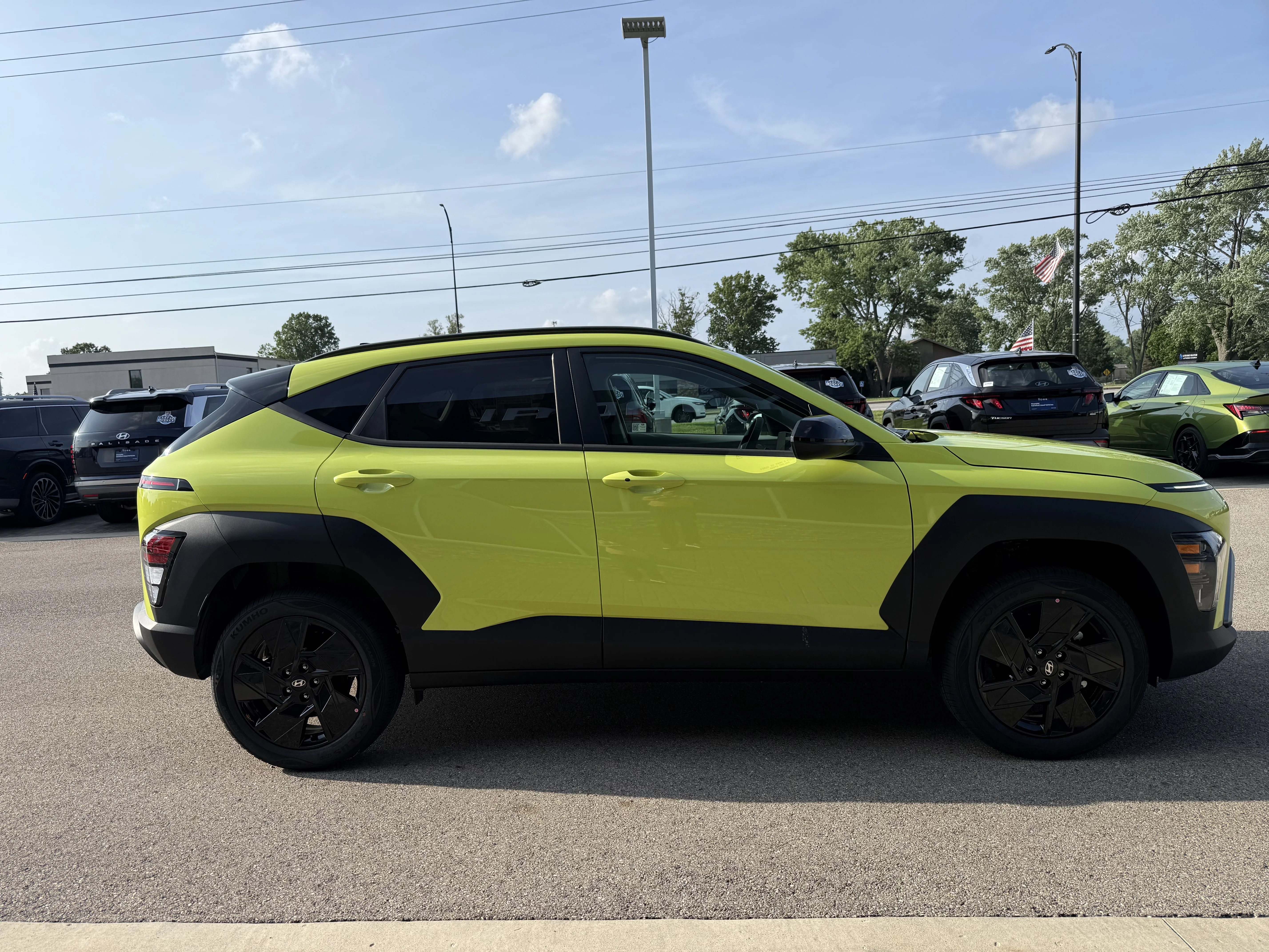 New 2026 Neoteric Yellow Hyundai SEL Sport image 12