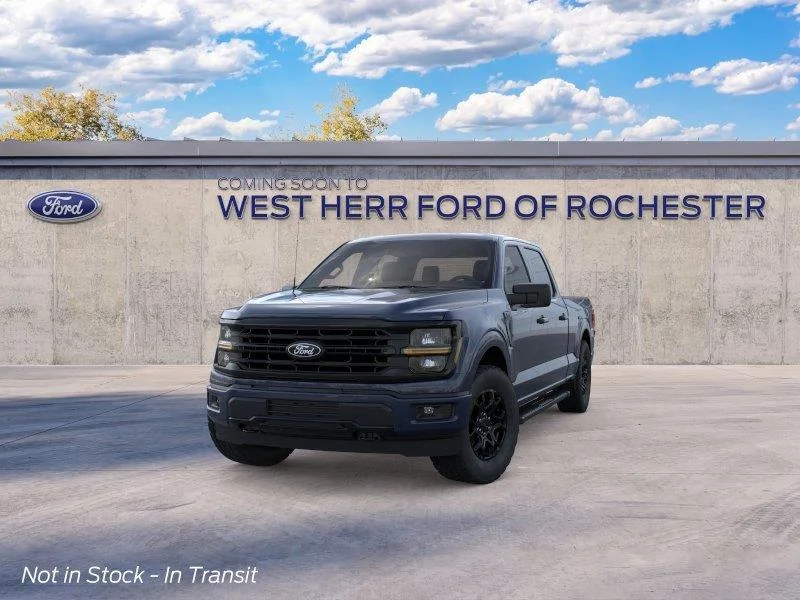 New 2026 Antimatter Blue Ford XLT image 3