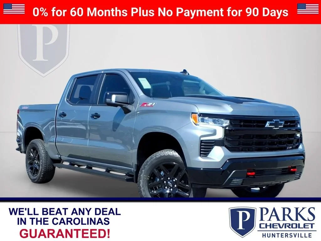 New 2026 Sterling Gray Metallic Chevrolet LT Trail Boss image 1