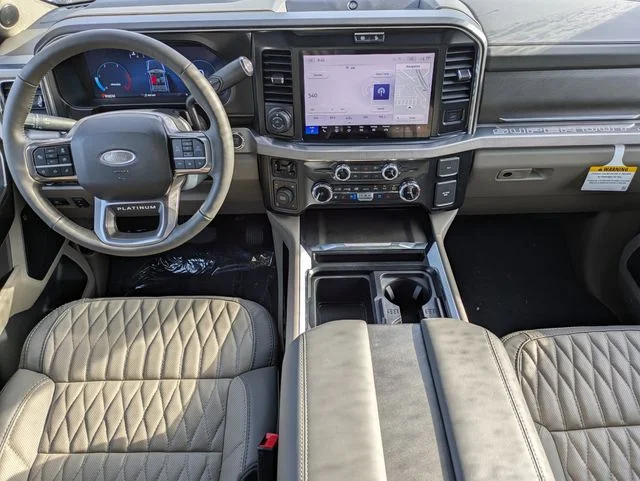 New 2026 Star White Metallic Tri-Coat Ford F-350® Platinum® image 15
