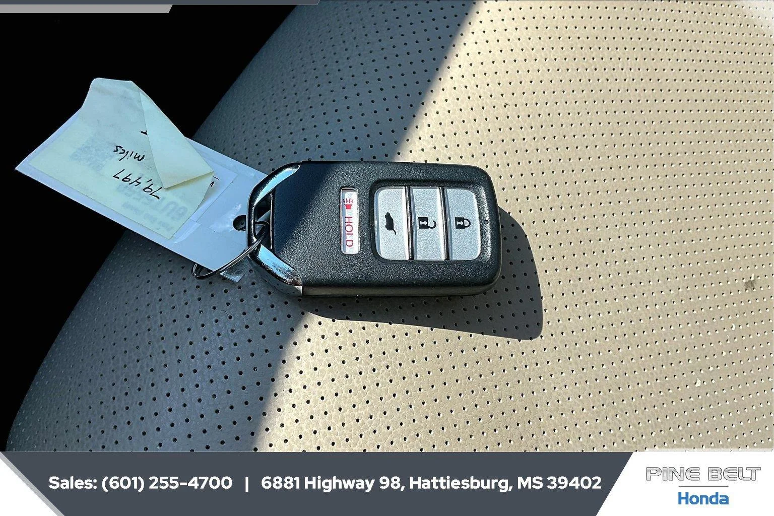 Used 2016 White Diamond Pearl Honda EX-L image 9