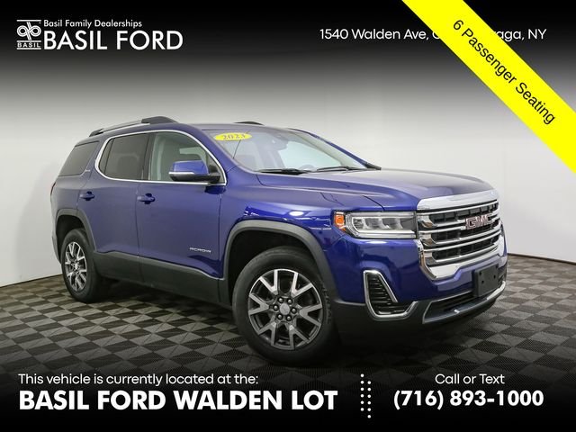 Used 2023 Blue GMC SLE image 1