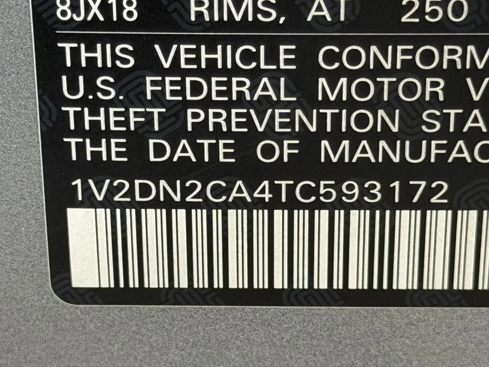 New 2026 Silver Mist Metallic Volkswagen 2.0T SE image 31