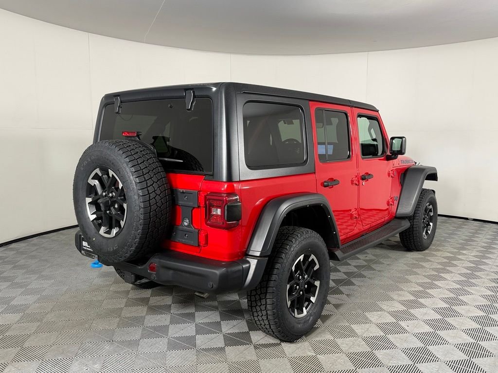 Certified Used 2024 Red Jeep Rubicon 4xe image 7