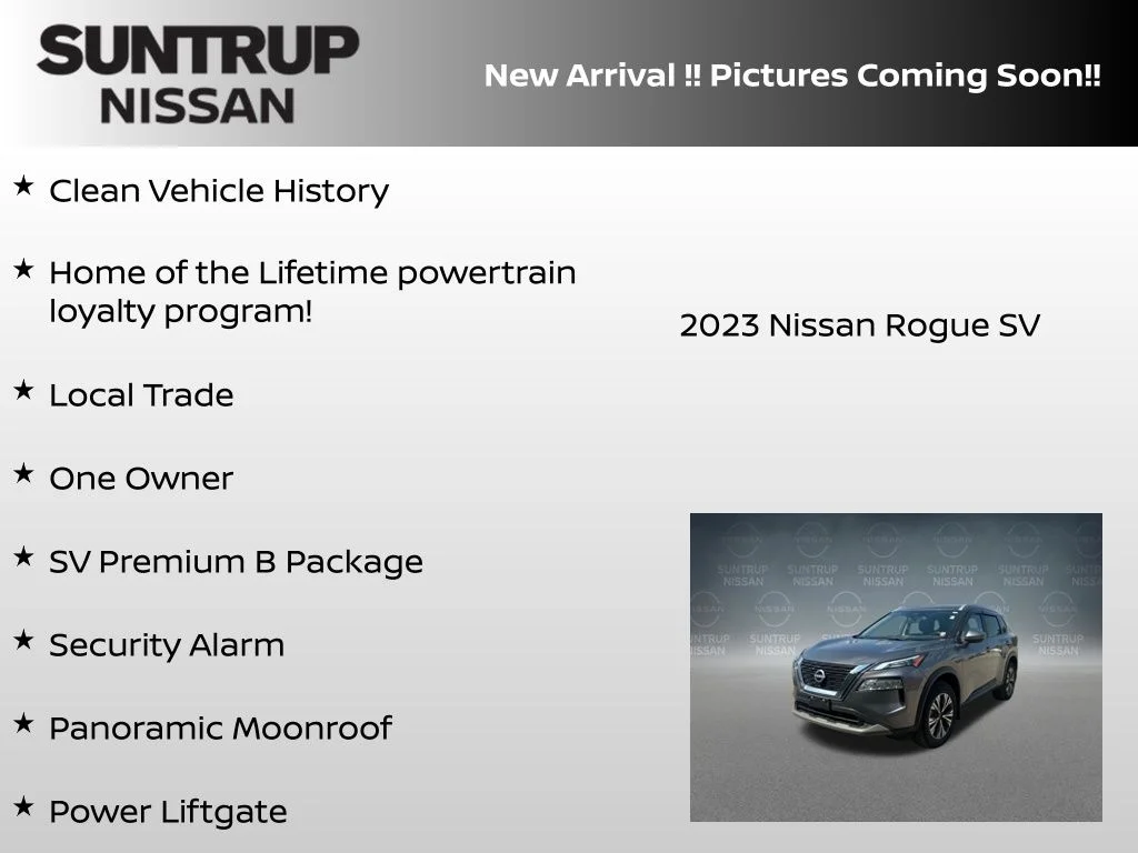 Certified Used 2023 Gray Nissan SV image 6