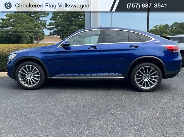 Used 2021 Lunar Blue Mercedes-Benz GLC 300 Coupe 4MATIC® image 4