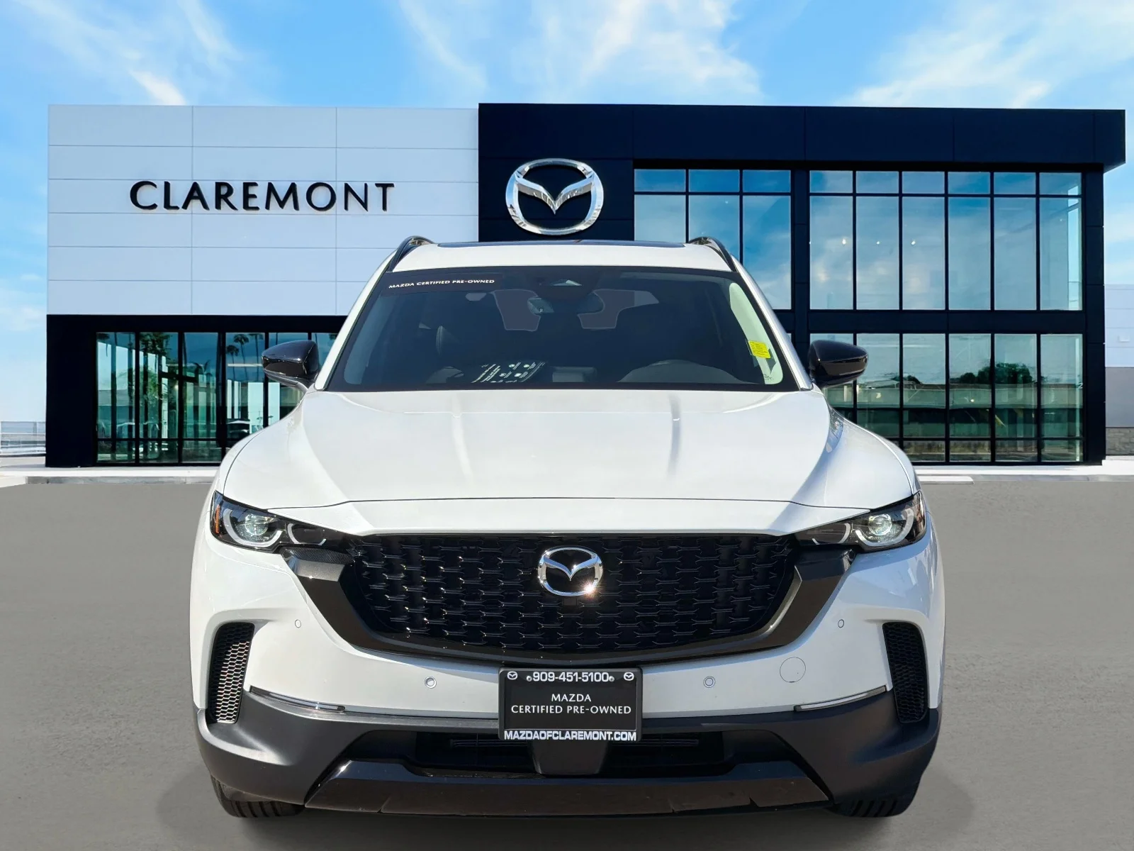 Certified Used 2026 WIND CHILL PEARL Mazda Premium AWD image 2