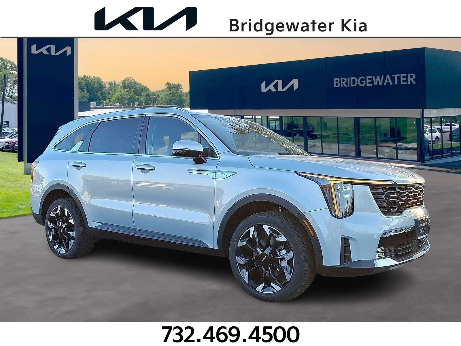 New 2026 Ivory Silver Kia EX image 1