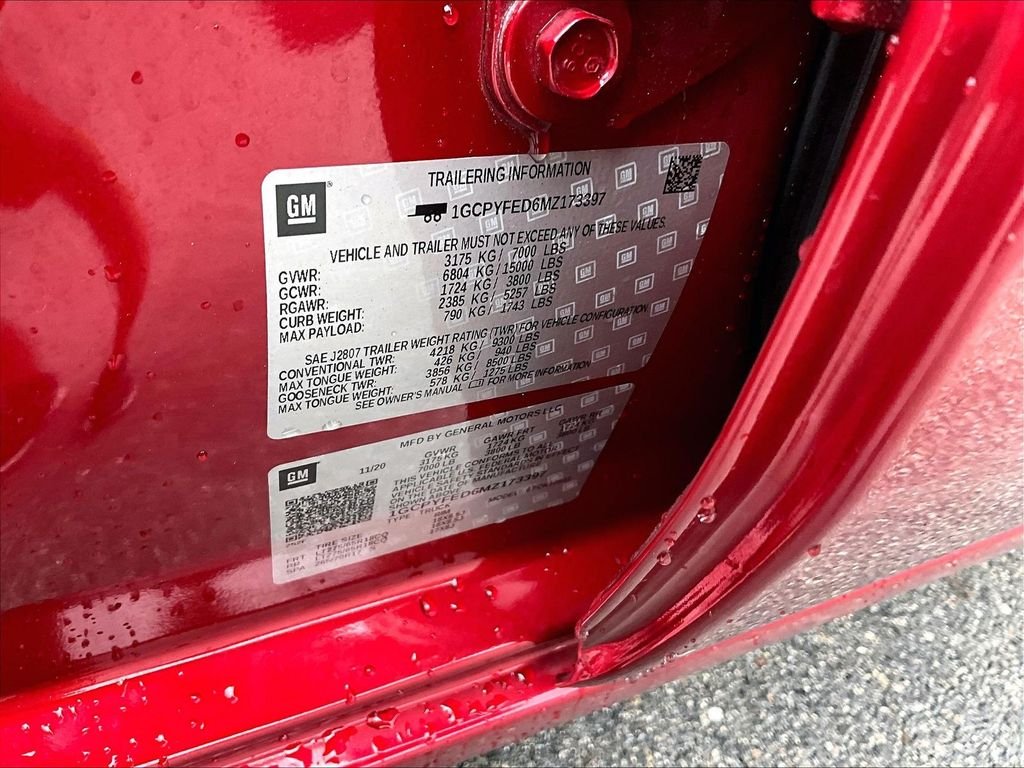 Used 2021 Red Chevrolet LT Trail Boss image 36