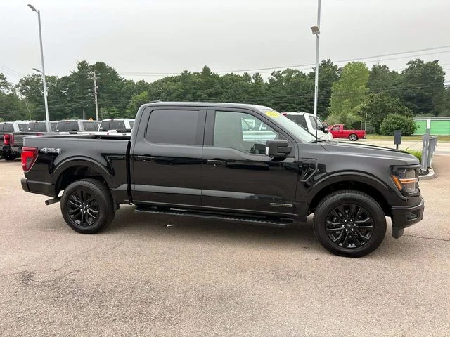 Used 2024 Black Metallic Ford XLT image 2