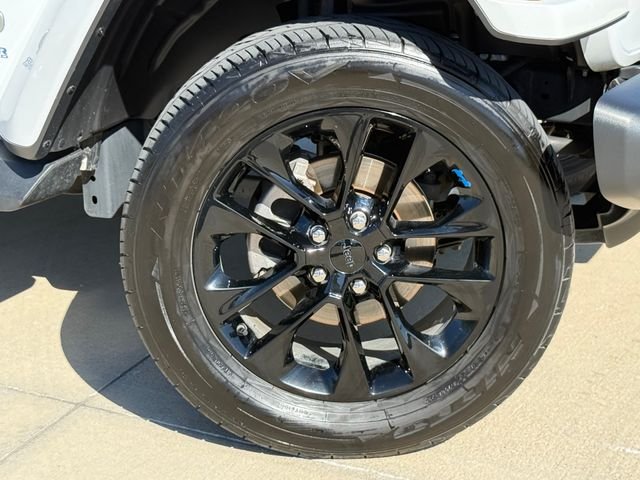 Used 2022 Jeep Wrangler Unlimited Sahara 4XE with VIN 1C4JJXP68NW278542 for sale in Leander, TX