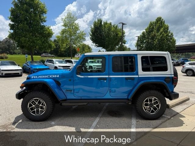 New 2026 Hydro Blue Pearl-Coat Exterior Paint Jeep Rubicon image 3