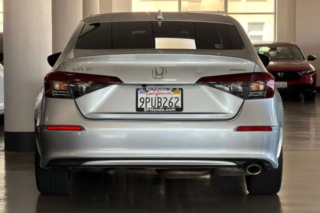 Certified Used 2025 Solar Silver Metallic Honda Sport image 7