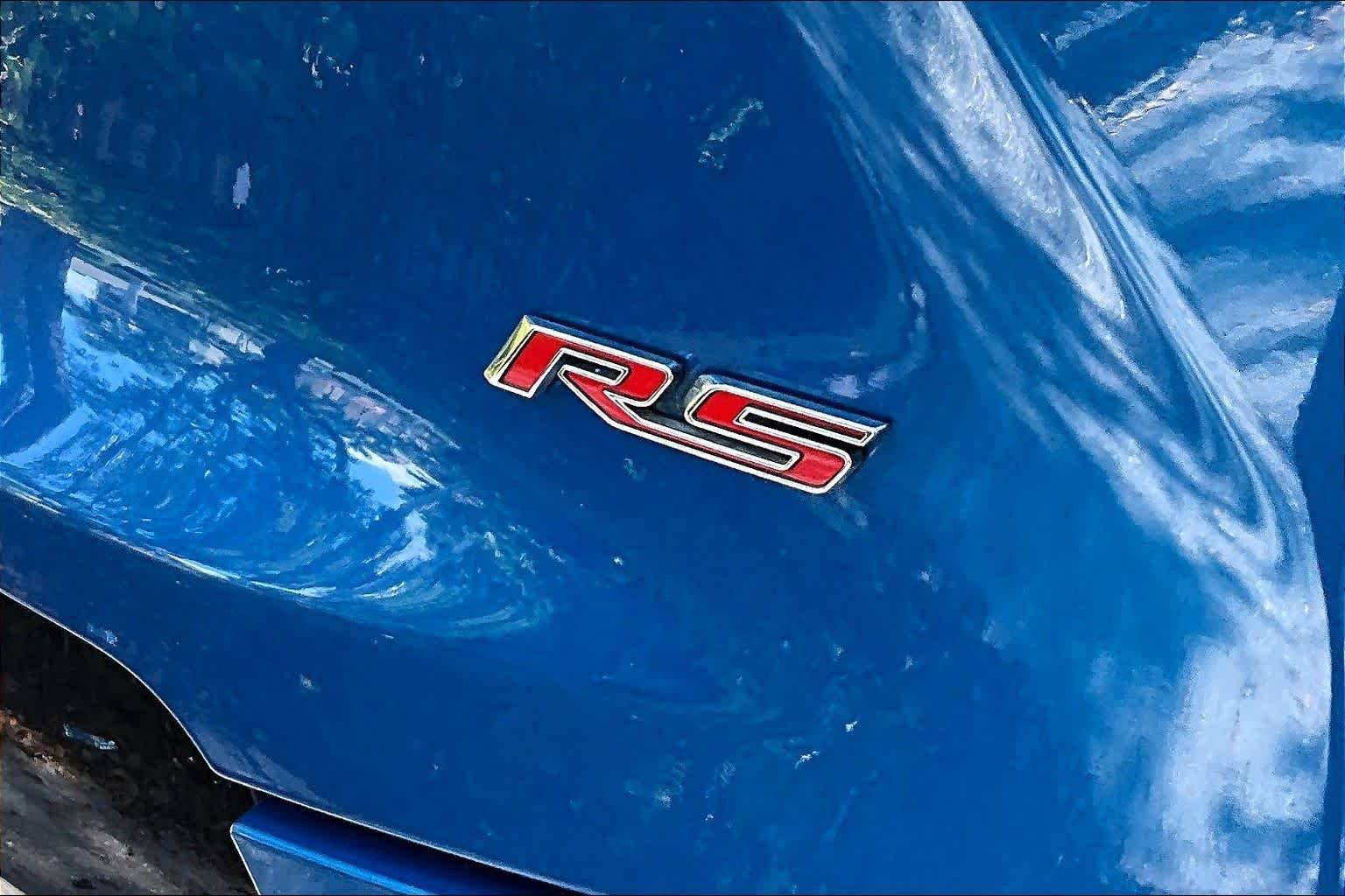Used 2021 Bright Blue Metallic Chevrolet RS image 10