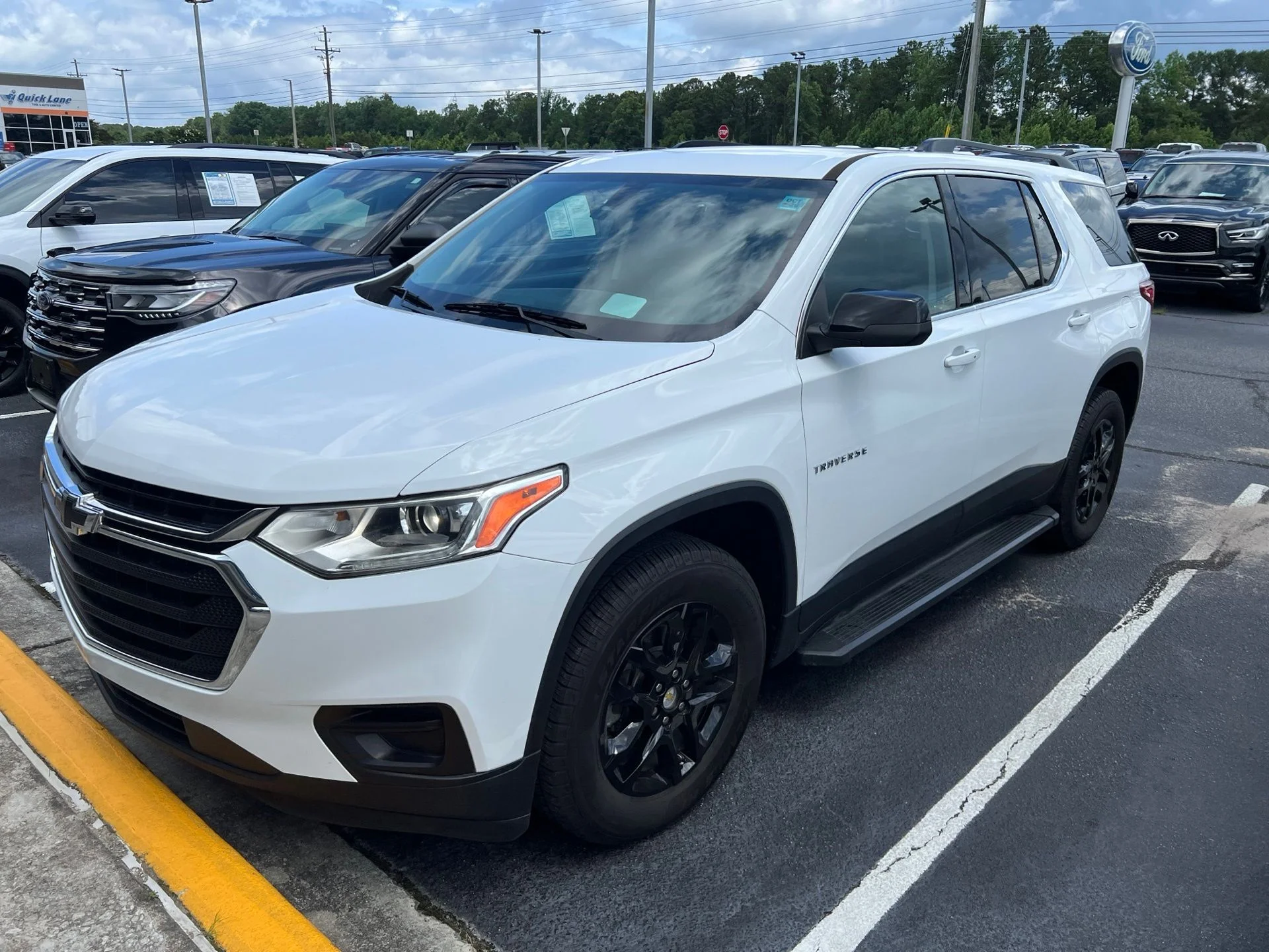 Used 2021 Summit White Chevrolet LS image 1