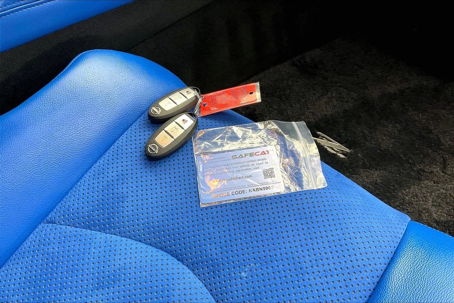 Used 2024 Seiran Blue Metallic/Super Black Nissan Performance image 11