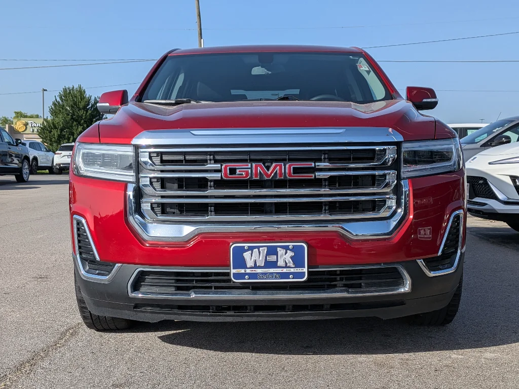 Used 2021 Cayenne Red Tintcoat GMC SLE image 5