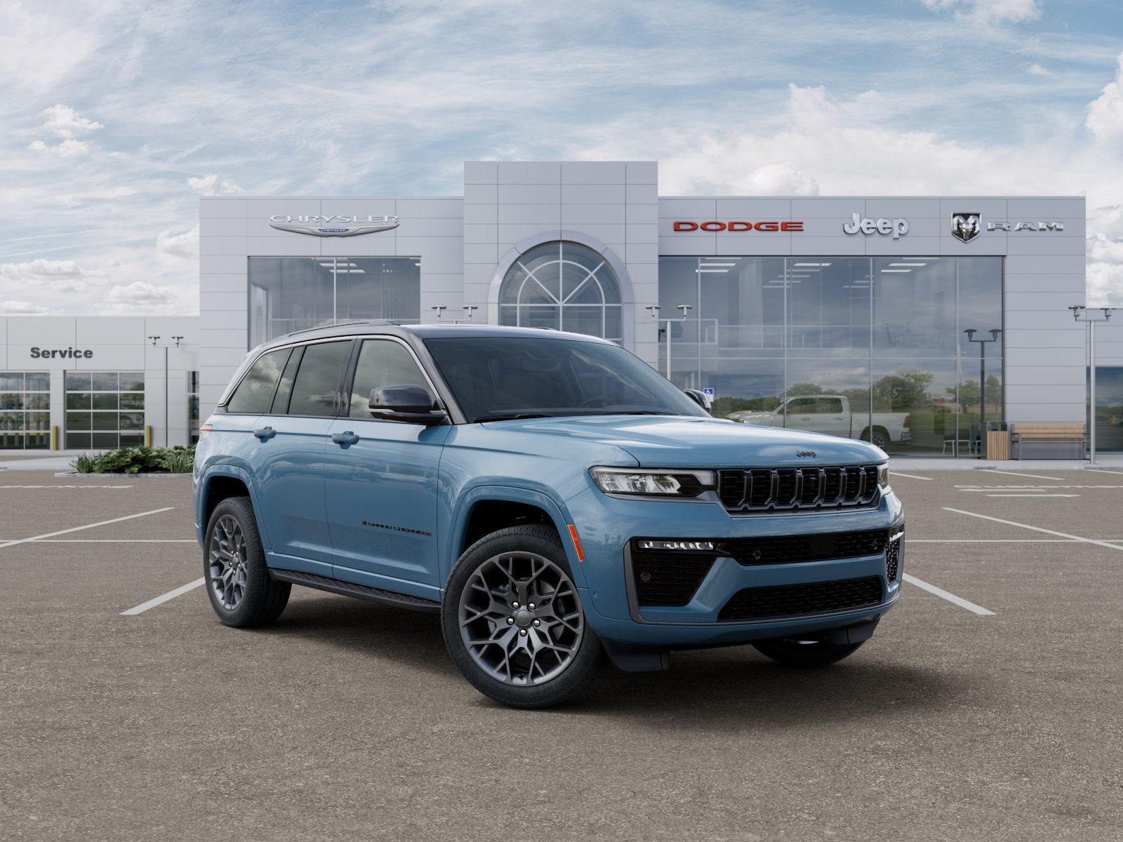 New 2026 Steel Blue Exterior Paint Jeep Summit image 24