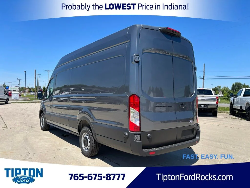 New 2026 Carbonized Gray Metallic Ford Cargo Van image 13