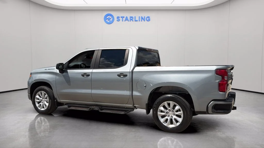 Used 2025 Sterling Gray Metallic Chevrolet Custom image 4