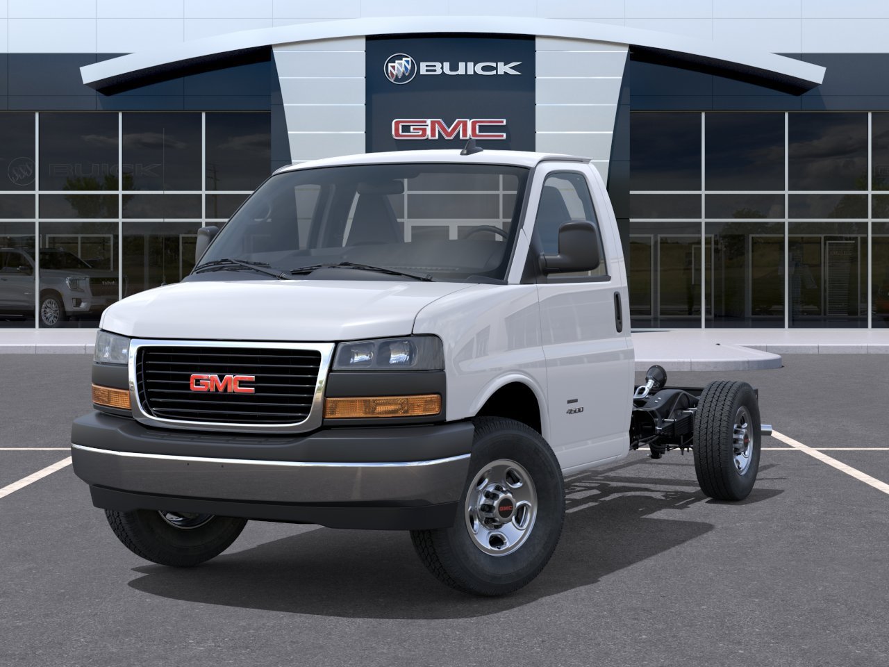 New 2025 Summit White GMC 1WT image 6