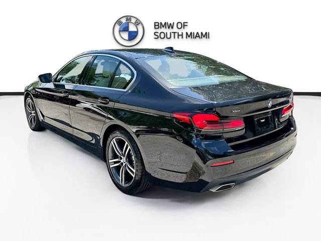 Certified Used 2023 Black BMW 530i xDrive image 5