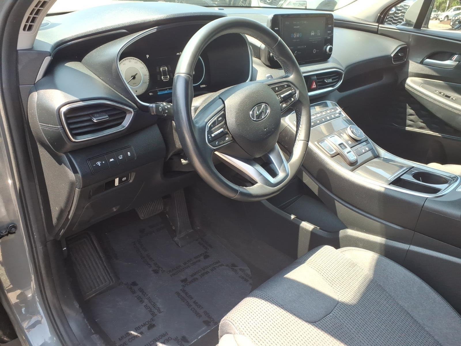 Used 2021 Hampton Gray Hyundai SEL image 25
