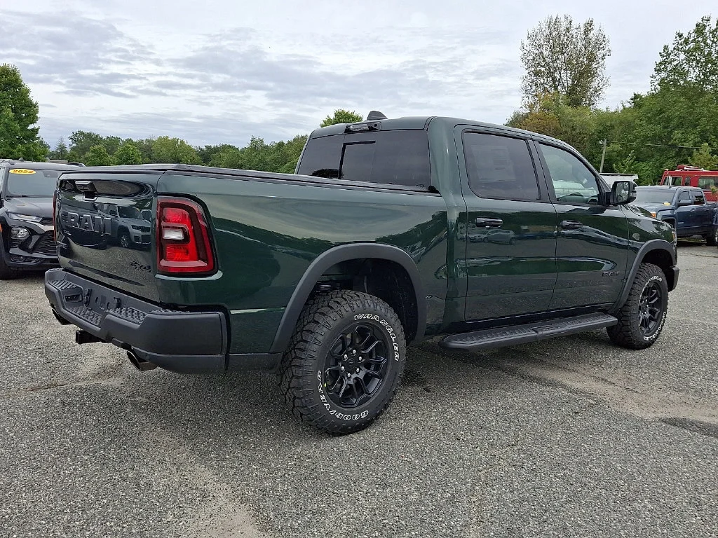 New 2027 Serrano-Green Metallic Exterior Paint RAM Rebel image 8