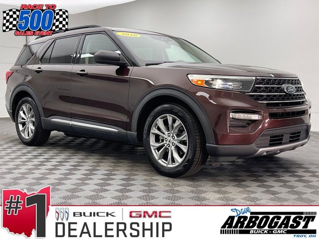 Pre-Owned 2020 Ford Explorer XLT 4D Sport Utility in Troy
