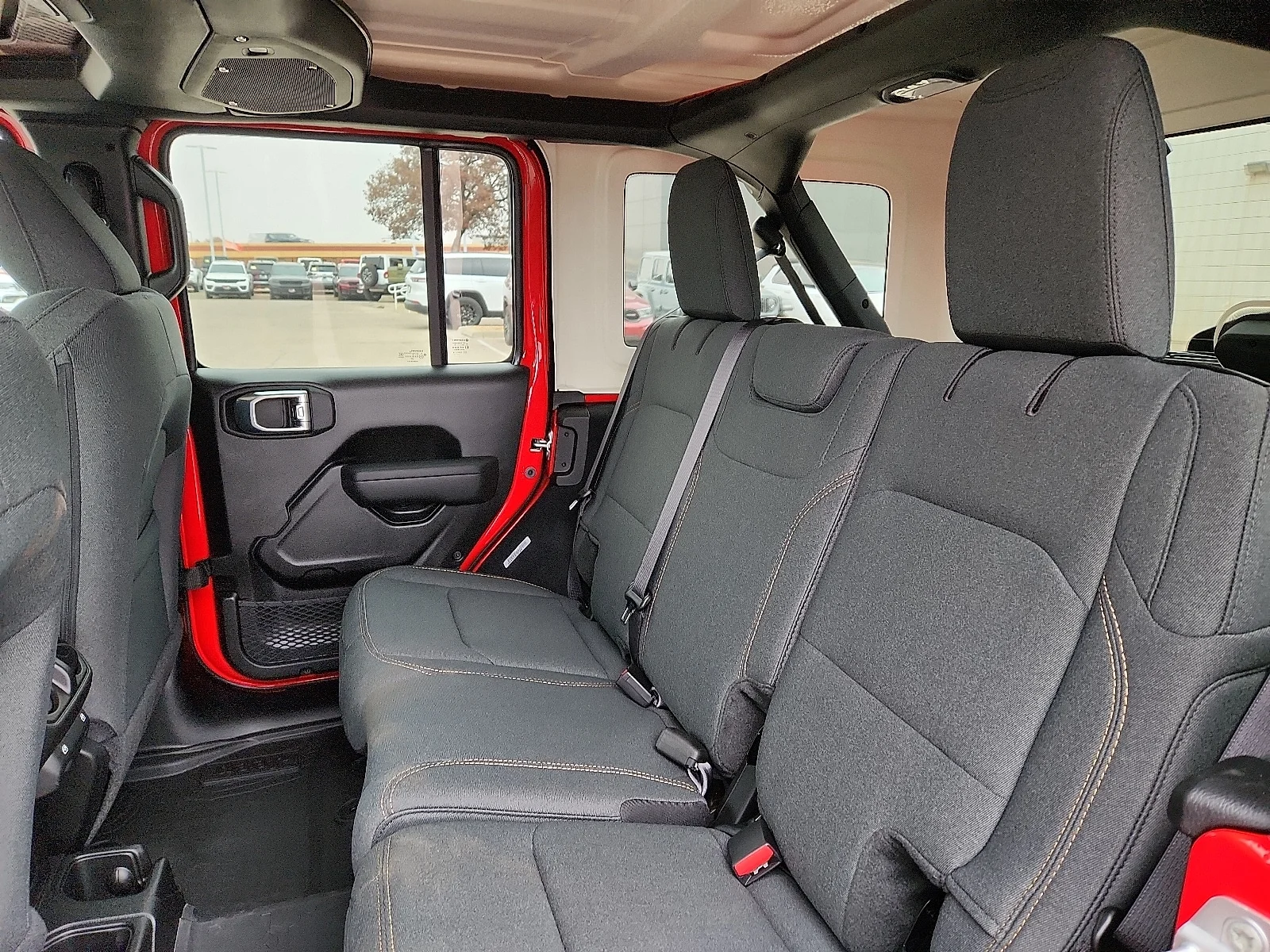 New 2026 Firecracker Red Clear-Coat  Paint Jeep 4-DOOR SPORT image 10