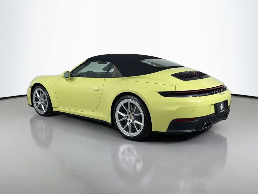 Used 2025 Yellow Porsche Carrera image 7