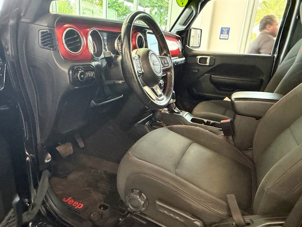 Used 2021 Black Jeep Unlimited Rubicon image 12